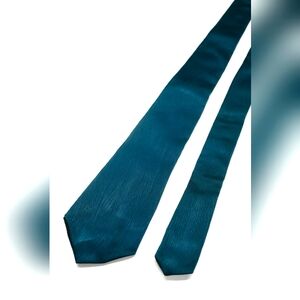 Hunter Green Satin Tie, 57 1/2" Long, Handmade and Handstitched